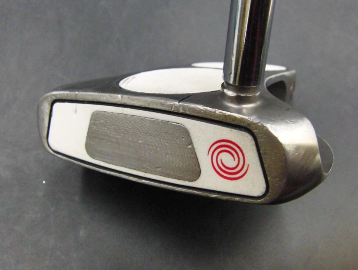 Odyssey 2-Ball White Steel Putter 87cm Length Steel Shaft PSYKO Grip - Image 7