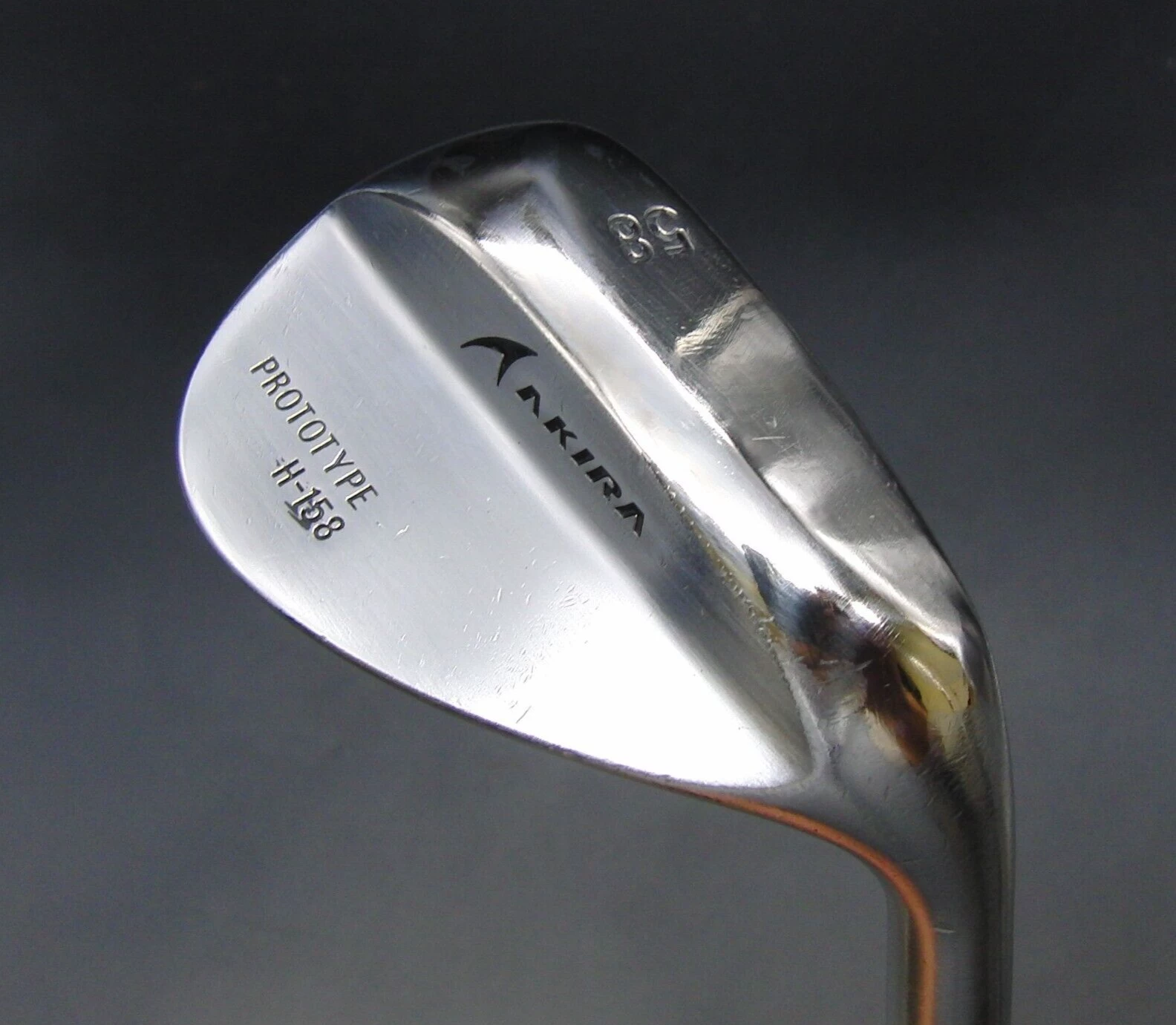 Akira Prototype H-158 58° Lob Wedge Regular Steel Shaft STM Grip