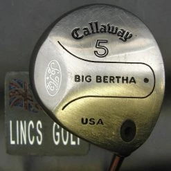 Callaway Big Bertha USA 5 Wood Regular Graphite Shaft Grip Rite Grip