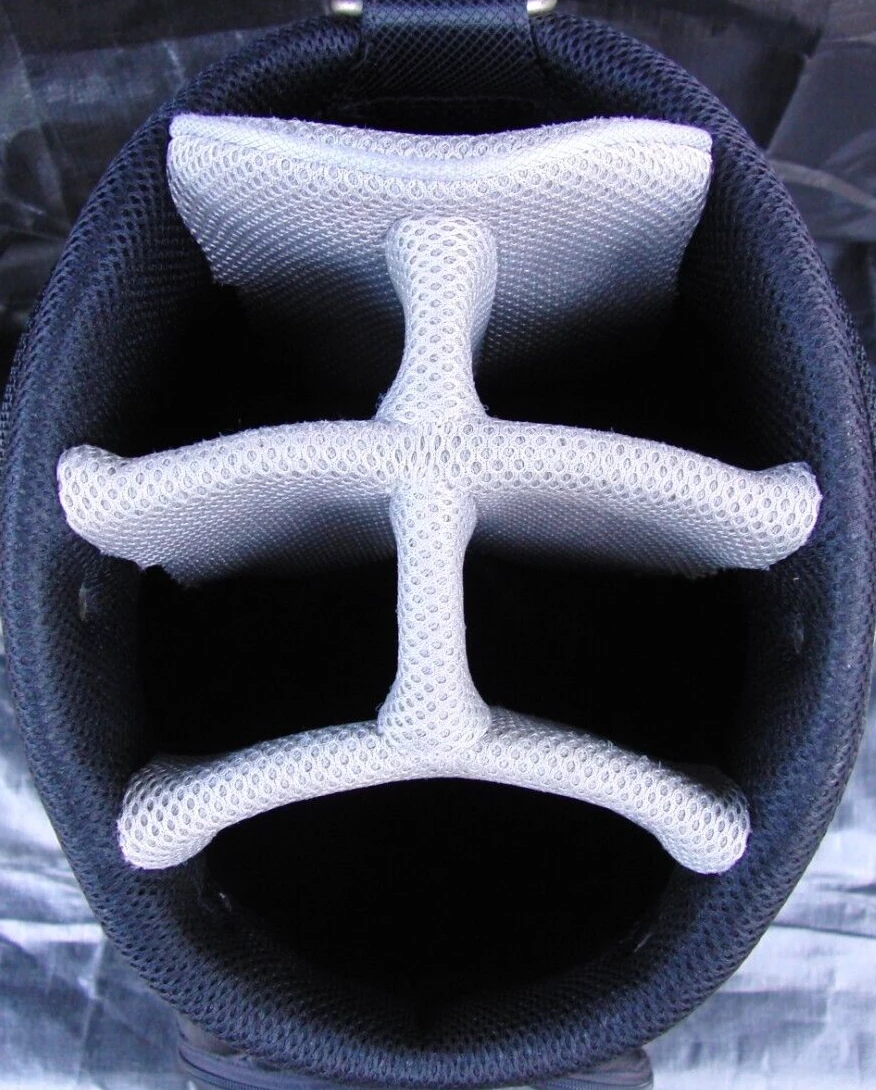 6 Division Mizuno Tour Cart Trolley Golf Clubs Bag - Image 5