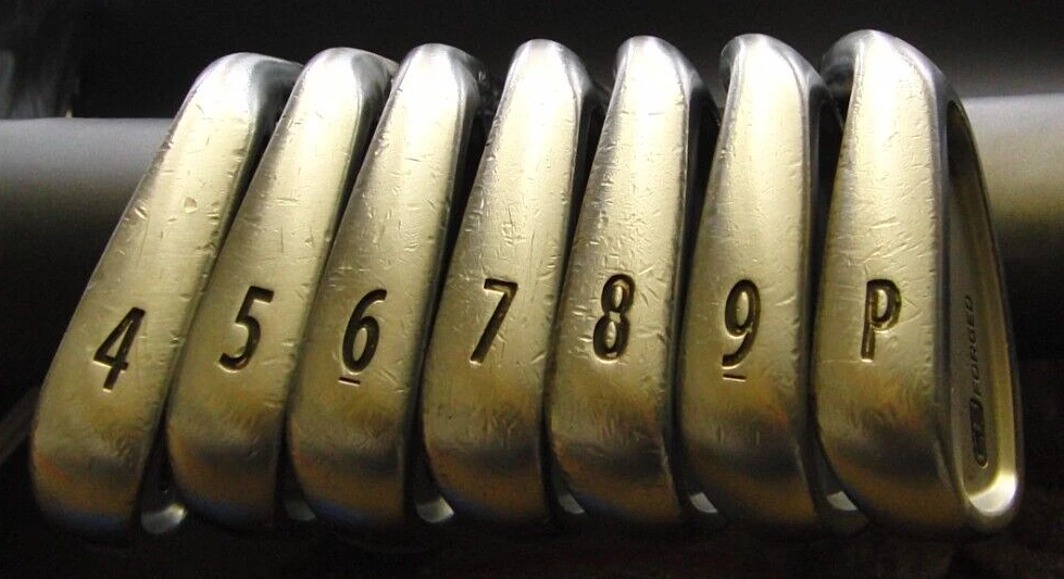 Set Of 7 X Titleist 712 CB Forged Irons 4-PW Regular Steel Shafts G/Pride Grips - Image 4