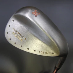 RAW Honma L58-07 Tour World-W 58º Lob Wedge Stiff Steel Shaft Golf Pride Grip