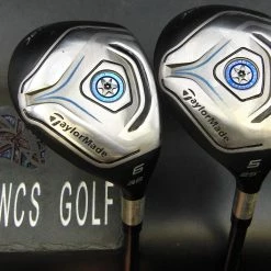 Set Of 2 X Taylormade Jetspeed 25° 5 & 28° 6 Hybrids Ladies Graphite Shafts
