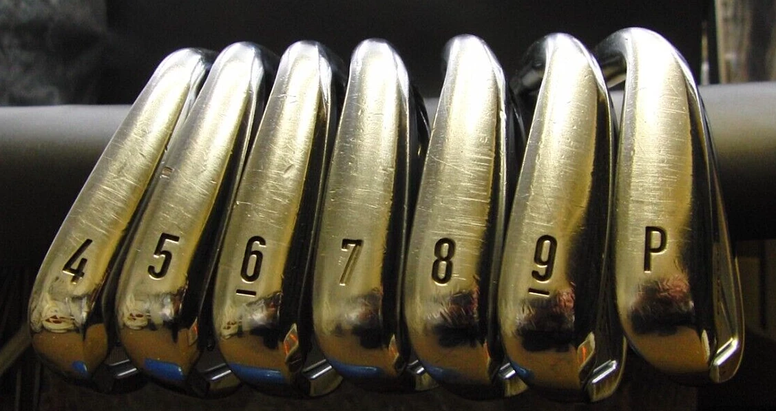 Set Of 7 X Callaway X Forged Irons 4-PW Stiff Graphite Shafts Lamkin Grips - Image 4