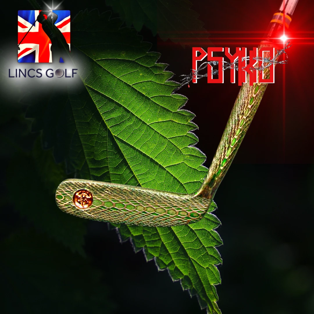 Custom PSYKO Art SnakeSkin Engraved Hand Forged Napa Putter 88cm Long - Image 8