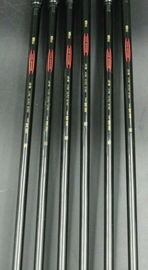 Japanese Set Of 6 X PRGR 925CR TRX 6-SW Regular Graphite Shafts PRGR Grips - Image 6