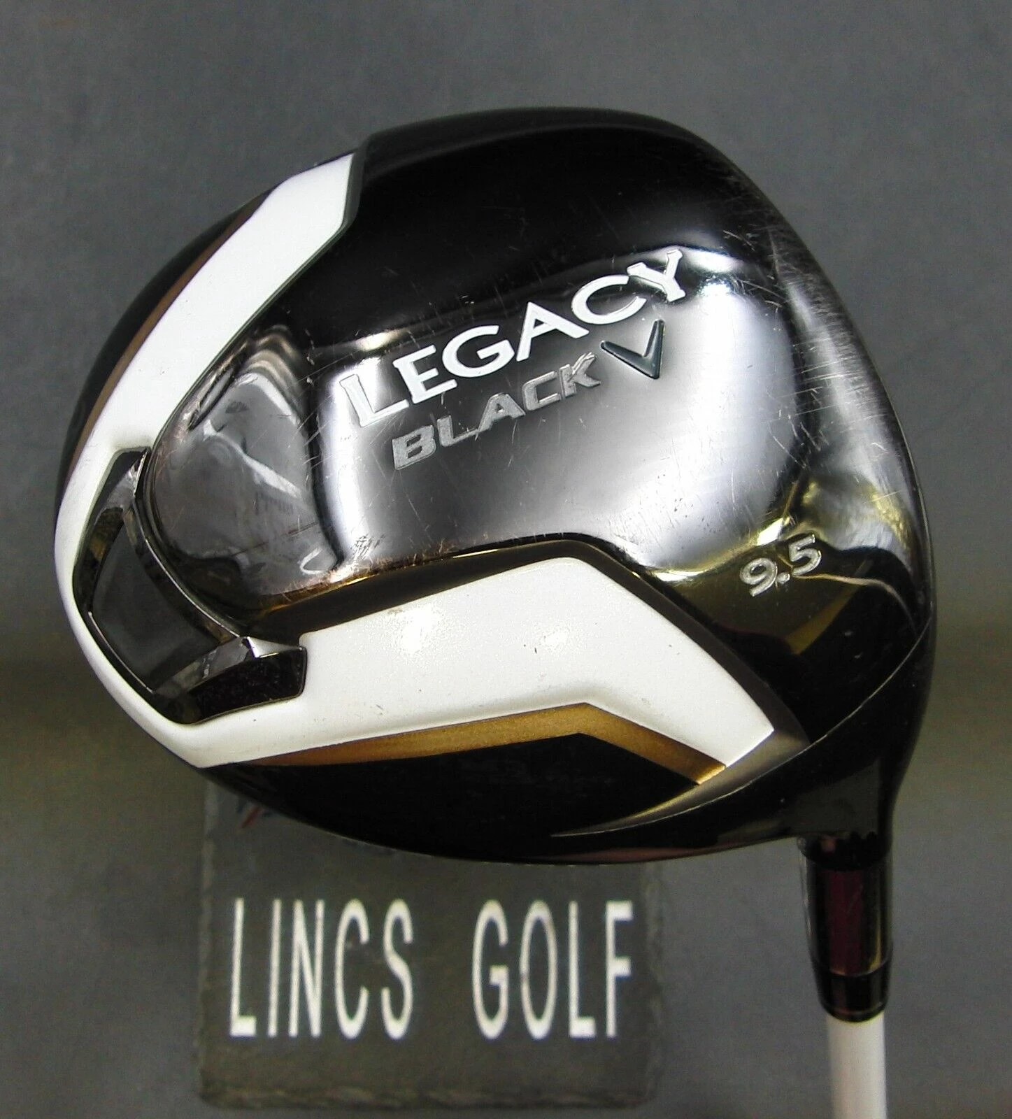 Callaway Legacy Black 9.5° Driver Stiff Graphite Shaft Golf Pride Grip