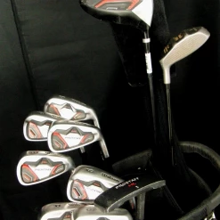 Wilson, Donnay, Synchron Set Of Wilson Prostaff High Launch 5-SW +Driver + 3 Wood + 5 Wood +Putter +Bag