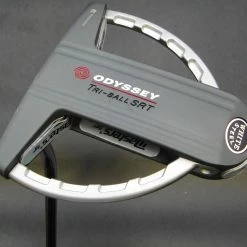Left Handed Odyssey Tri-Ball SRT Masters White Steel Putter Steel Shaft 81cm