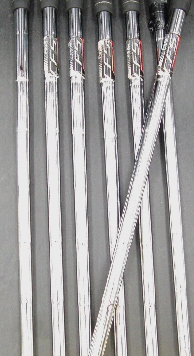 Set Of 7 X Ping I Series E1 Brown Dot Irons 4-PW Stiff Steel Shafts - Image 5