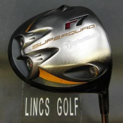 TaylorMade R7 Superquad 9.5° Driver Stiff Graphite Shaft TaylorMade Grip