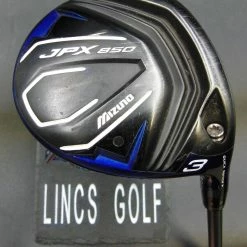 Mizuno JPX 850 3 Wood Stiff Graphite Shaft Golf Pride Grip
