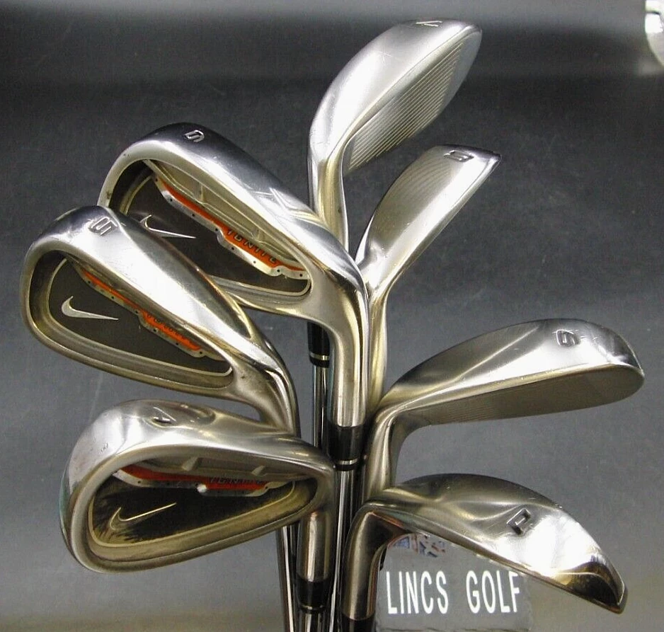 Set Of 7 X Nike Ignite Irons 4-PW Uniflex Steel Shafts Nike Grips