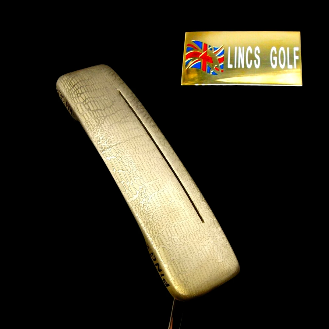 Custom Laser Milled Ping Anser Snakeskin Putter 88cm Steel Shaft