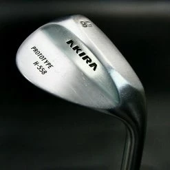 Japanese Akira Prototype H-558 58°Sand / Lob Wedge, Stiff Steel Shaft Akira Grip