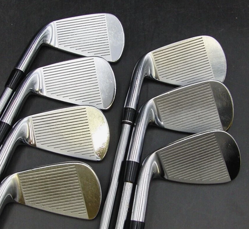Set Of 7 X Callaway X Forged Irons 4-PW Stiff Graphite Shafts Lamkin Grips - Image 3