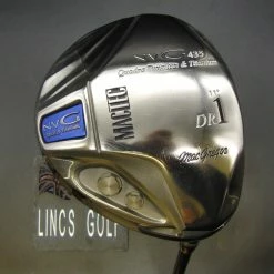 MacGregor Mactec NVG435 11° Driver Regular Graphite Shaft Blue Tee Golf Grip