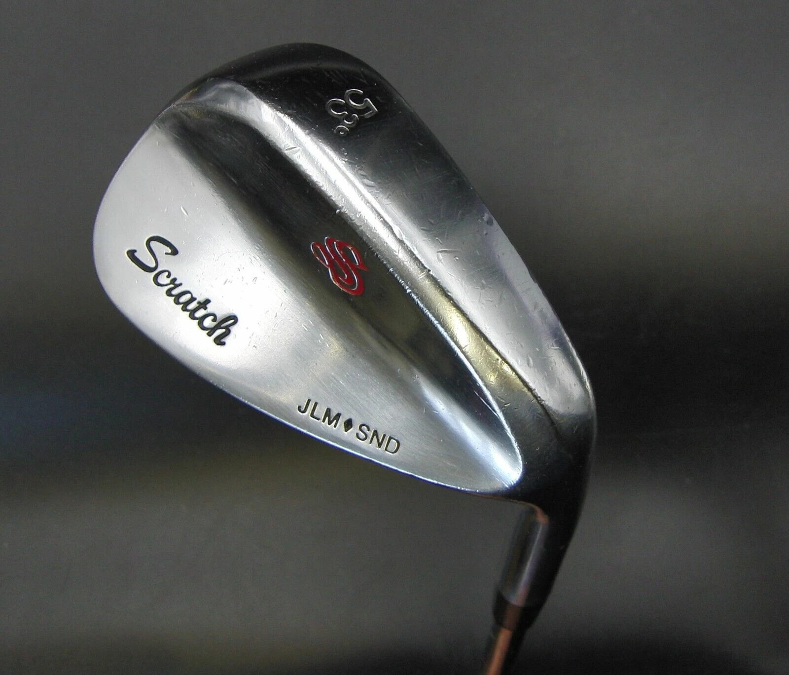 Scratch Golf JLM SND Sand Wedge 53° Regular Steel Shaft Golf Pride Grip