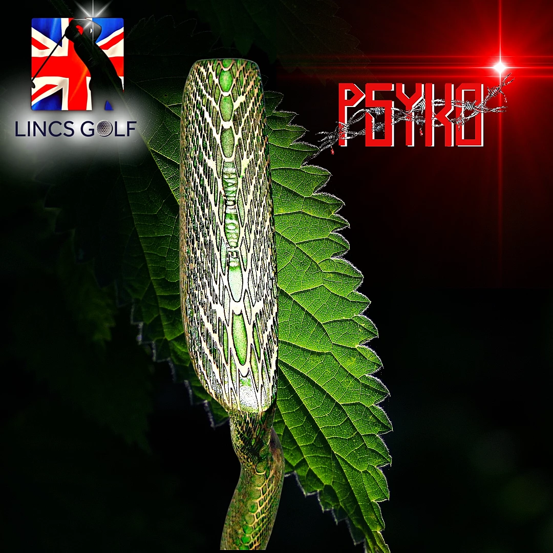 Custom PSYKO Art SnakeSkin Engraved Hand Forged Napa Putter 88cm Long - Image 6