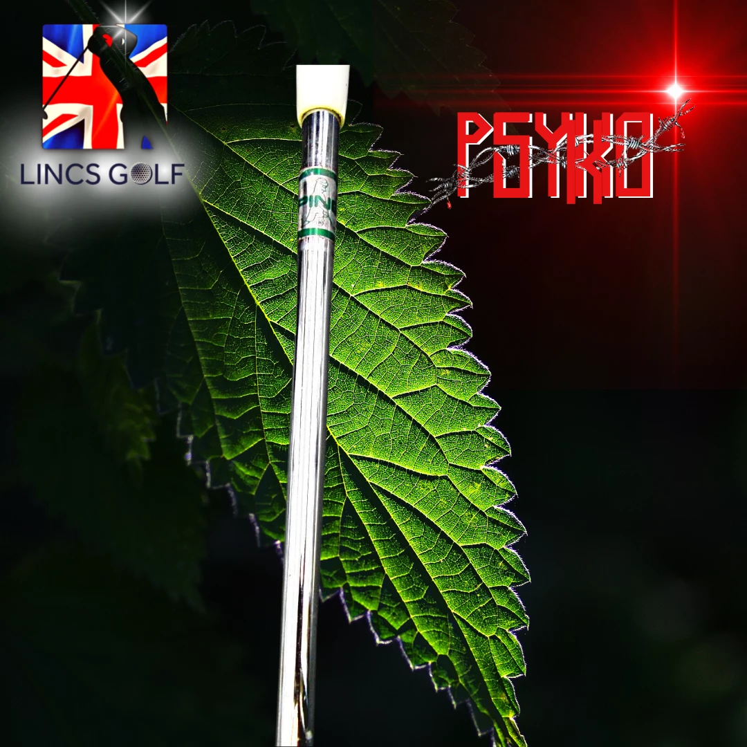 Custom Milled Ping Pal2 Gun & Rose PSYKO Tattoo Art Engraved Putter 89.5cm Long - Image 6