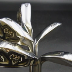 Set Of 5 X Callaway E.R.C Hot Irons 7-PW +AW Stiff Steel Shafts Callaway Grips