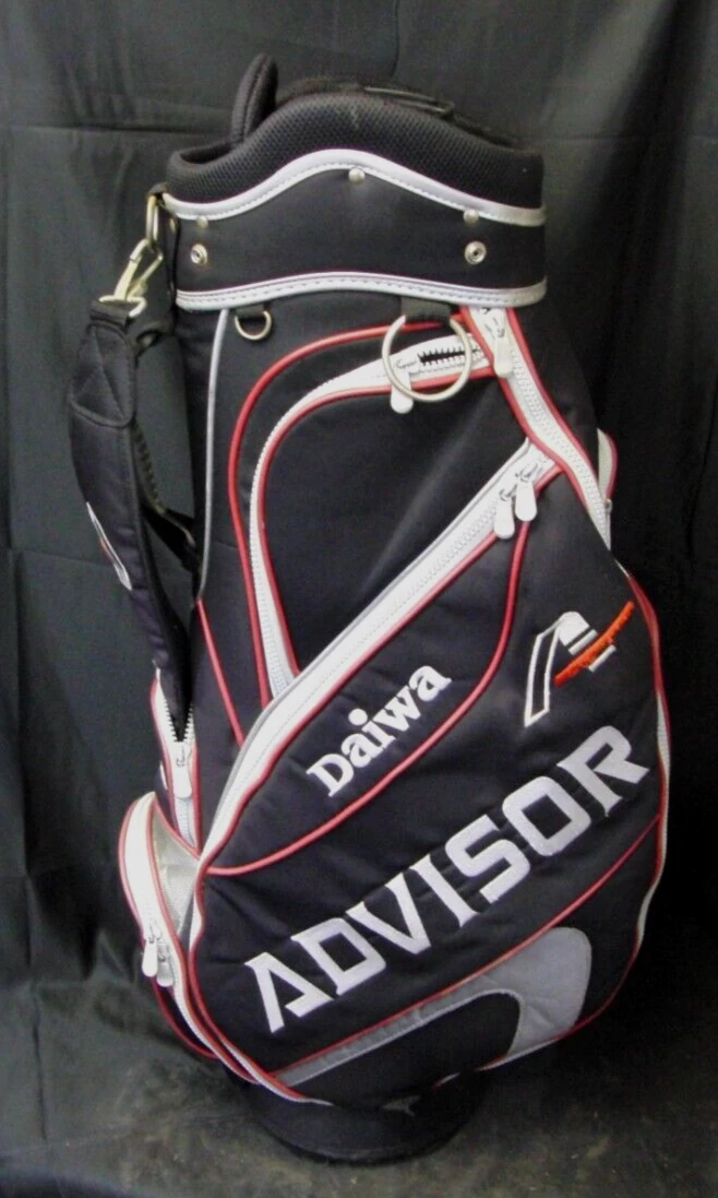 Japanese 8 Division Daiwa Advisor Tour Trolley Cart Golf Bag - Image 4