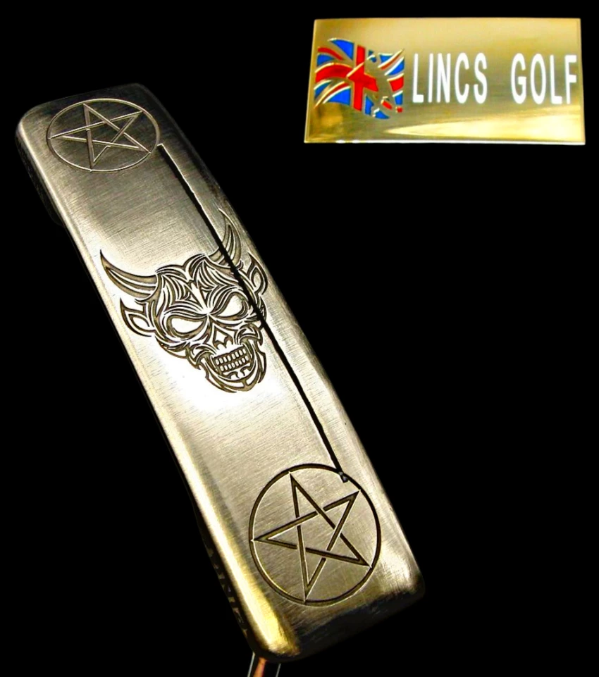 Custom Laser Milled Ping Anser Pentagram Demon Design L'il Wizard Putter 88.5cm - Image 2