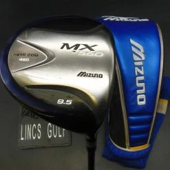 Mizuno MX560 Hemi Cog 460 9.5° Driver Stiff Graphite Shaft & Mizuno Head Cover