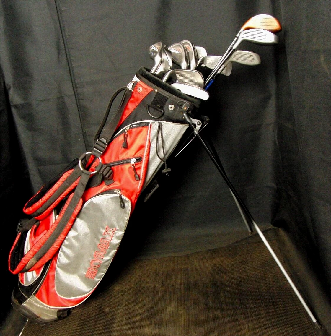MacGregor, TaylorMade, Super Concorde, All Star & Mitsushiba Set Of MacGregor USA Stainless 2000 4-SW +Driver +3 Wood +5 Wood +Putter +Bag - Image 2