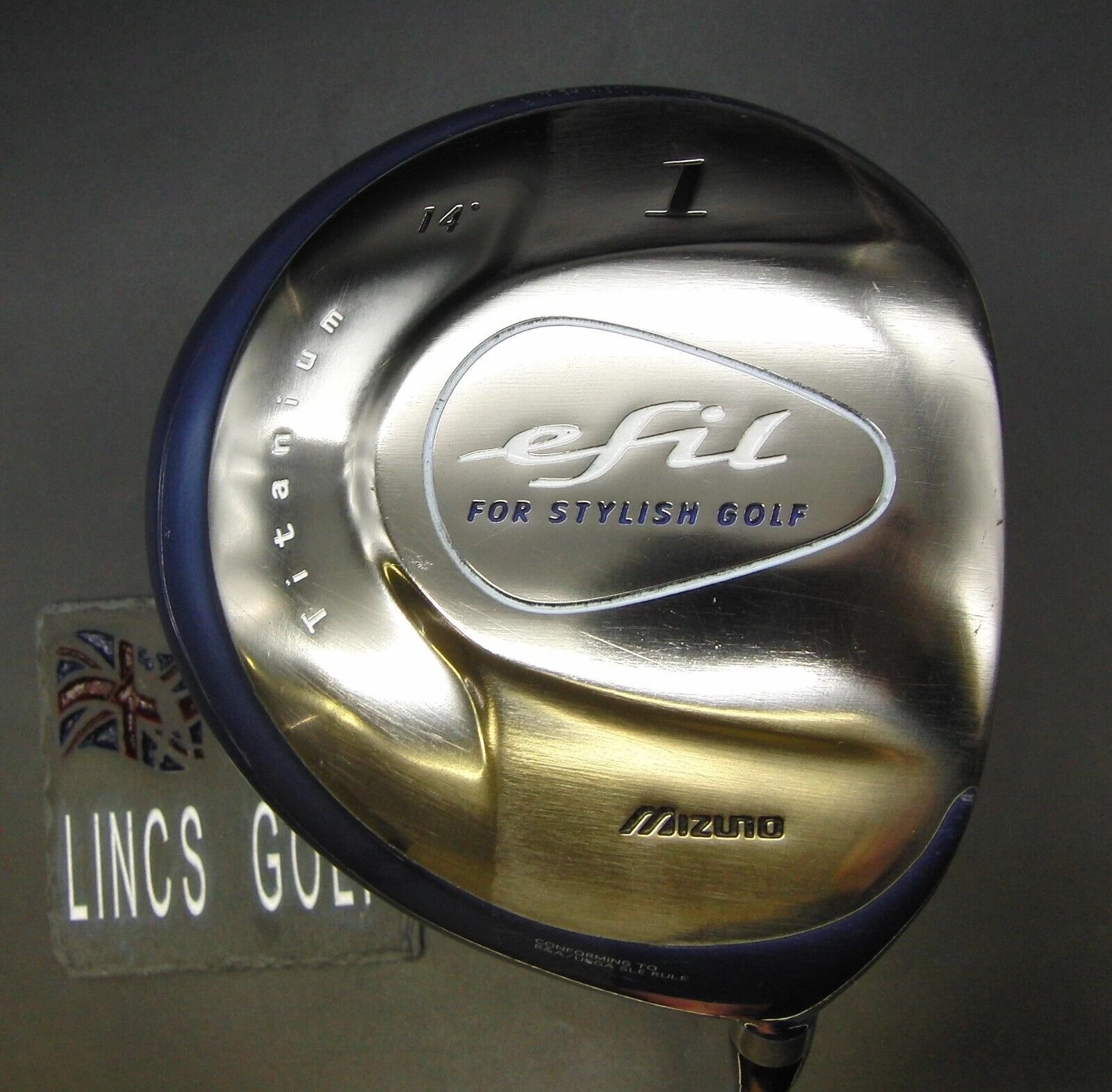 Ladies Mizuno Efil For Stylish Golf 14° Driver Ladies Graphite Shaft Mizuno Grip