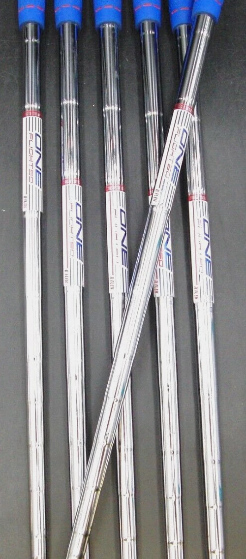 Set Of 6 X King Cobra F8 One Length Irons 5-PW Regular Steel Shafts Cobra Grips - Image 5
