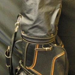 Vintage 3 Division Lyle & Scott Trolley Cart Golf Clubs Bag