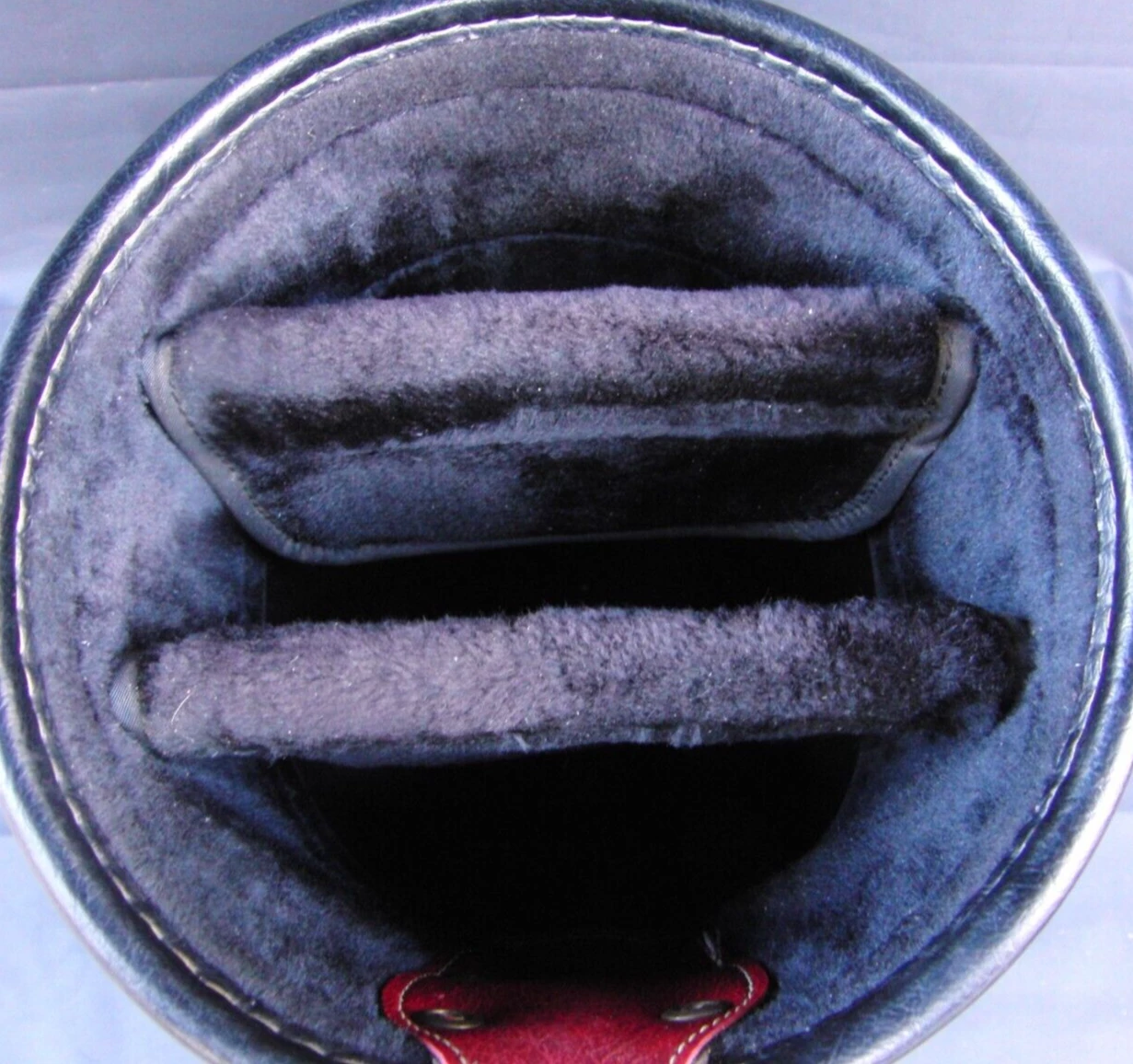 Vintage 3 Division Dunlop Tour Trolley Cart Golf Clubs Bag - Image 5