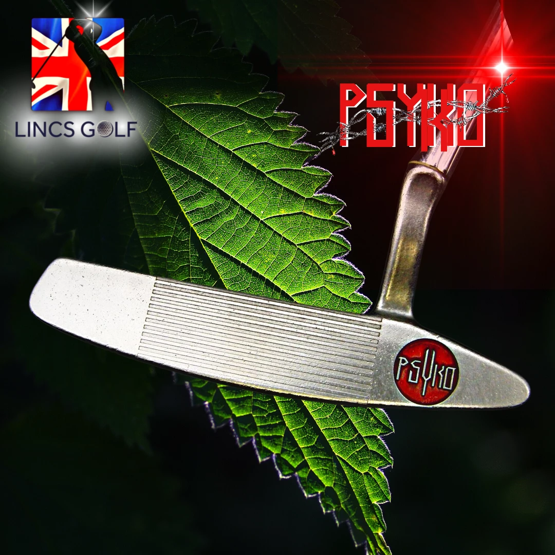 Custom Milled Ping Pal 2 Barbed Wire Rose PSYKO Tattoo Art Engraved Putter - Image 2
