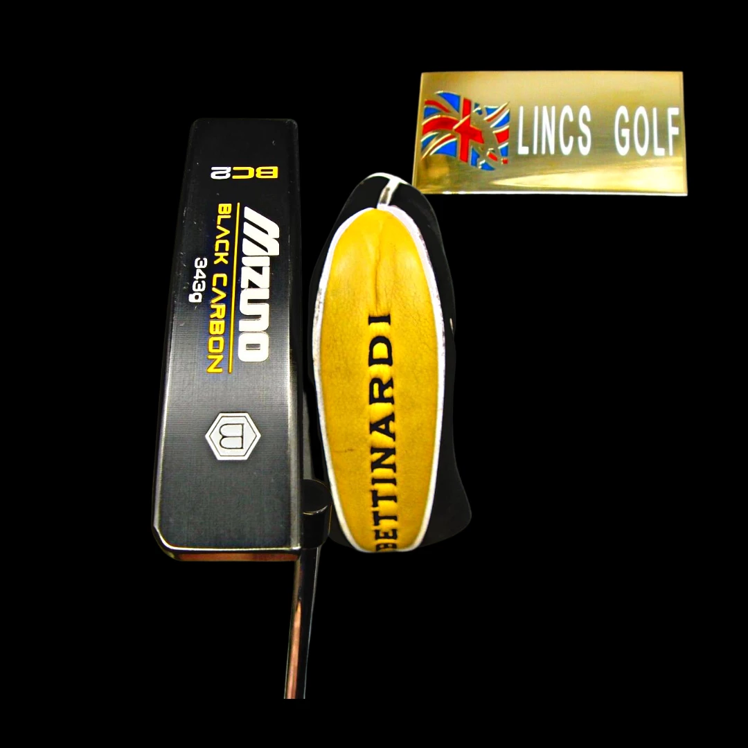 Mizuno Bettinardi Black Carbon BC2 343g Putter 87cm Steel Shaft With Head Cover - Image 3