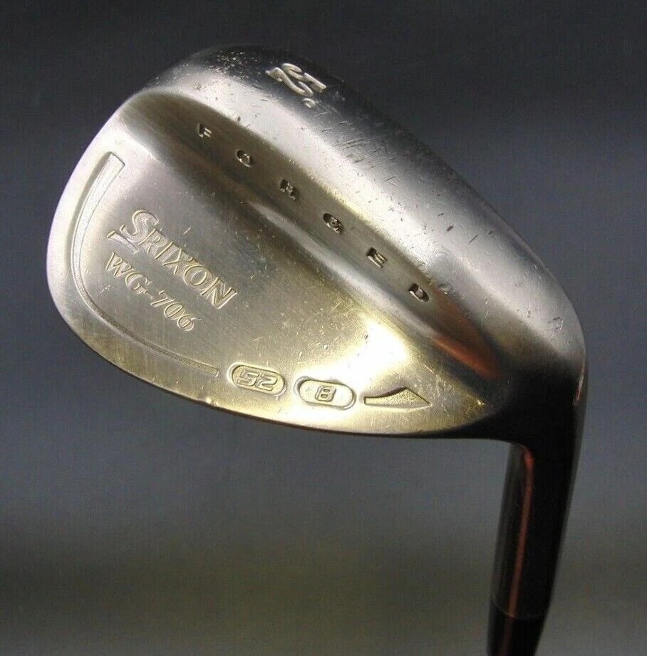 Srixon WG-706 52º 8 Gap Wedge Stiff Steel Shaft Srixon Grip - Image 6