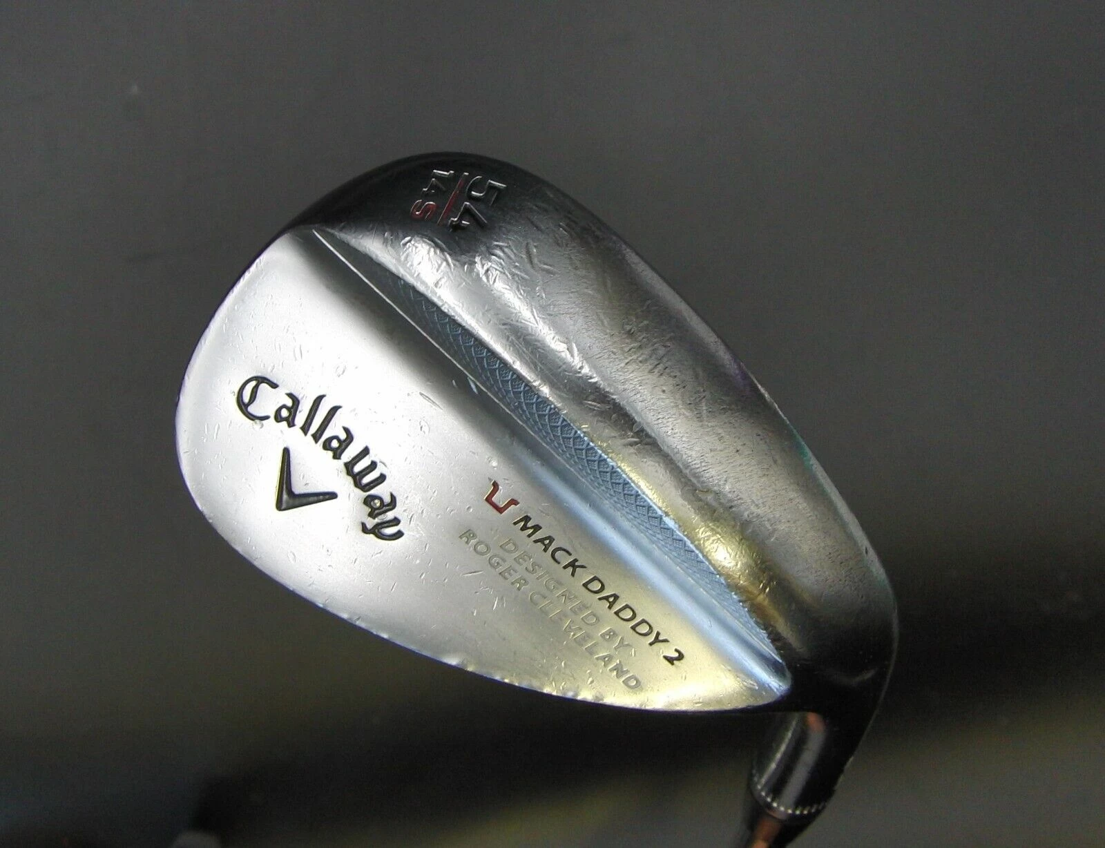 Callaway Mack Daddy 2 Forged 54° Gap / Sand Wedge Stiff Steel Shaft STM Grip - Image 5