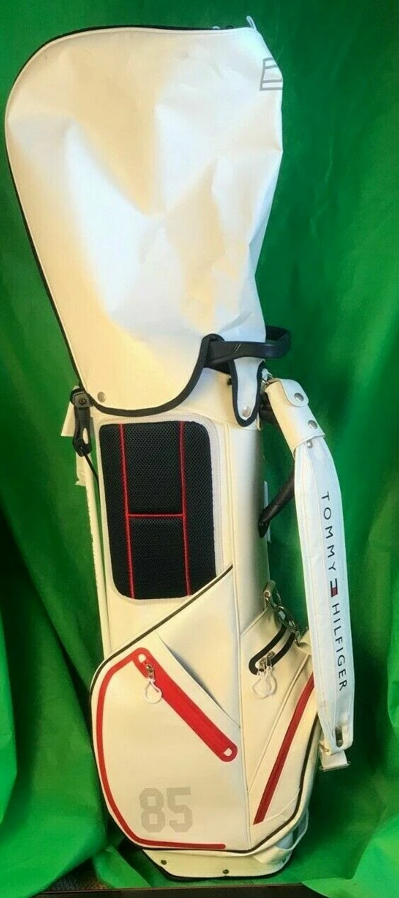 Hardly Used Tommy Hilfiger 85 6 Division Golf Stand Carry Golf Clubs Bag - Image 11