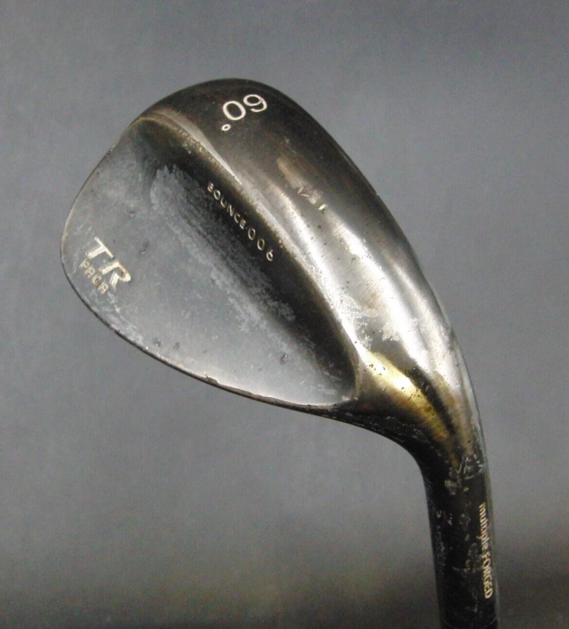 Japanese PRGR TR Multiple Forged 60° Lob Wedge Regular Steel Shaft PRGR Grip - Image 5