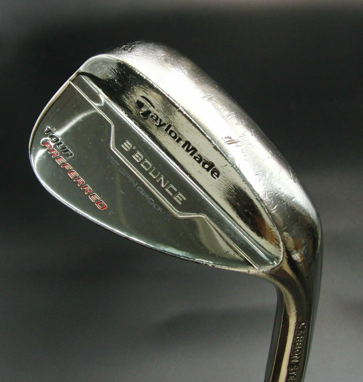 TaylorMade Tour Preferred 52°-08°Gap Wedge Regular Steel Shaft Golf Pride Grip - Image 5