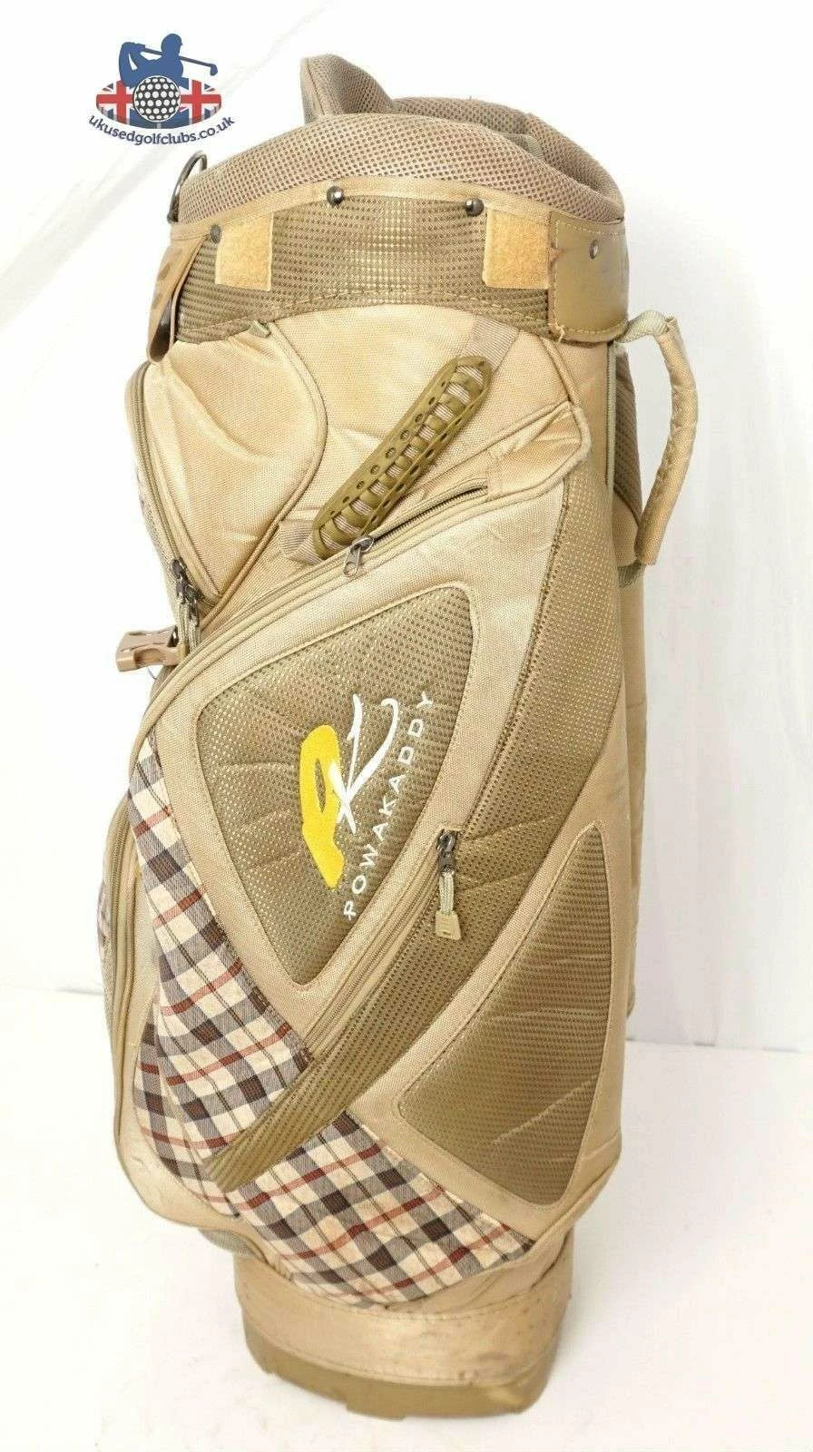 Lincs_golf Large Capacity Powakaddy Tour Trolley Cart 7 Division Golf Clubs Bag - Image 2