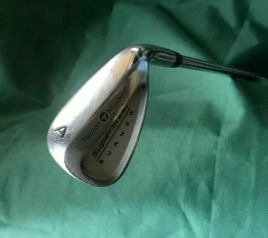 Lincs_golf TaylorMade Supersteel Burner Gap A Wedge Stiff Steel Shaft Royal Grip