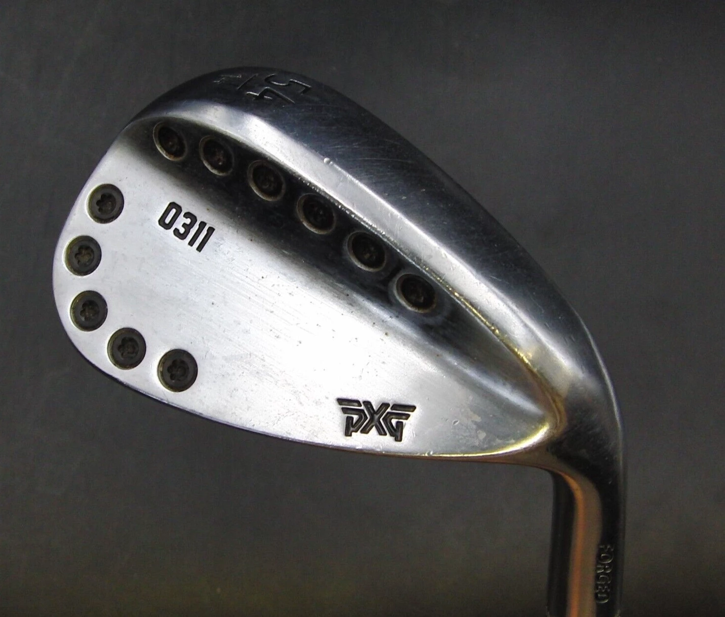 PXG 0311 Forged 54° Gap Wedge Regular Steel Shaft Lamkin Grip