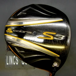 Cobra S3 E9 Face Technology 10.5° Driver Regular Graphite Shaft Cobra Grip