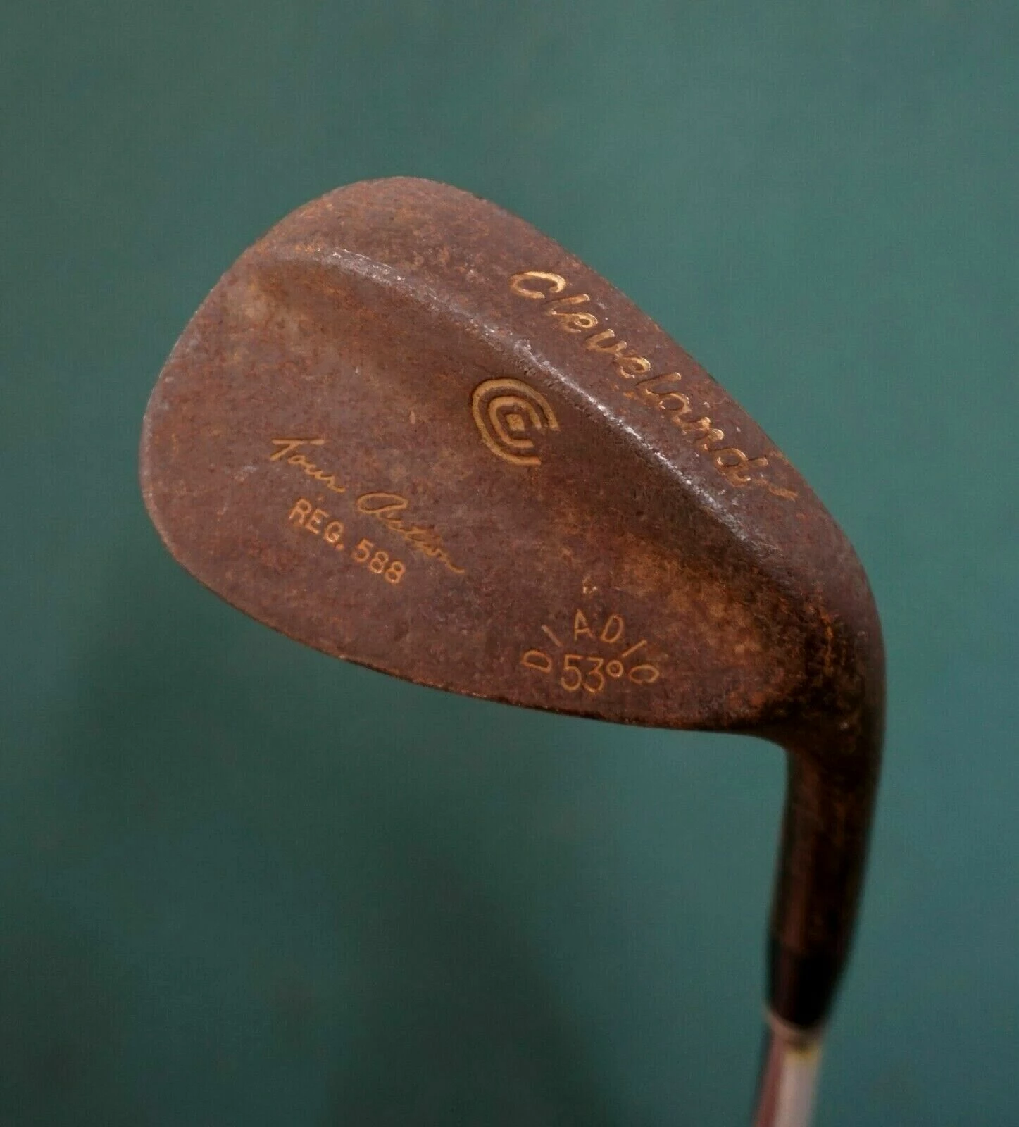 Lincs_golf Cleveland Tour Action RAW Diadic 588 53° Wedge Regular Steel Shaft