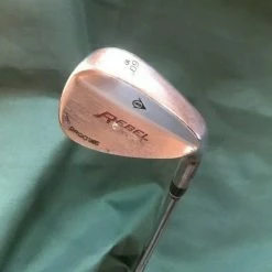 Lincs_golf Dunlop Rebel 60 - 10 Degree Lob Wedge Regular Steel Shaft LamkinGrip