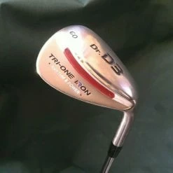 Lincs_golf Japanese Dr. D3 Tri-One Rhythm & Power 60 Degree Lob Wedge Weighted Steel Shaft