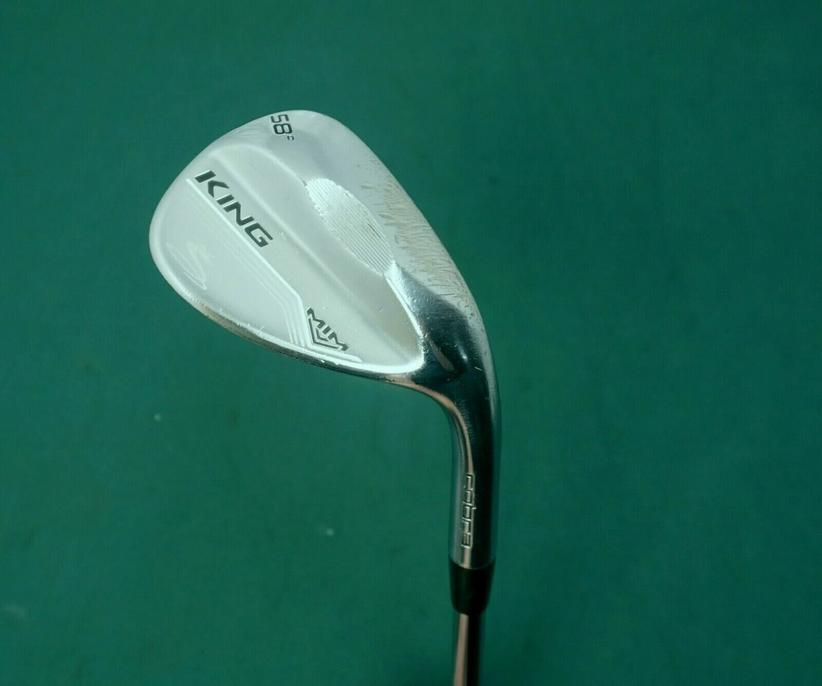Lincs_golf Cobra King MIM 58° Lob / Sand Wedge Stiff Steel Shaft Golf Pride Grip